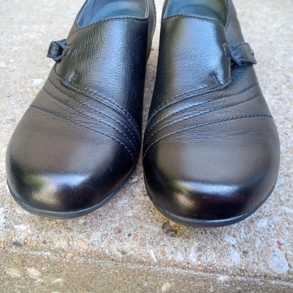 Dansko Shoes Size 36 Size 5.5 Black Leather - Picture 2 of 13